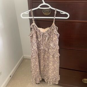 Floral Ruffle Dress